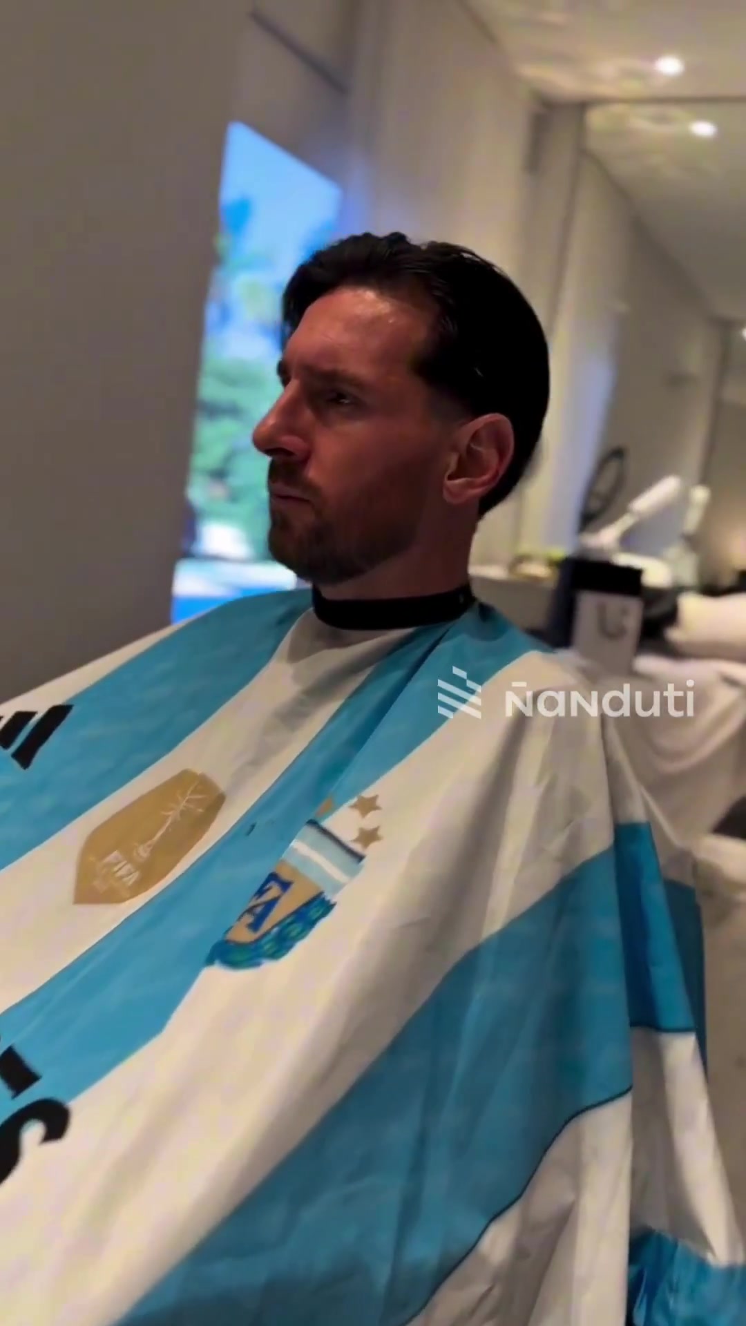 💇‍♂️理发了！梅西剪了个新造型，这发型你打几分？